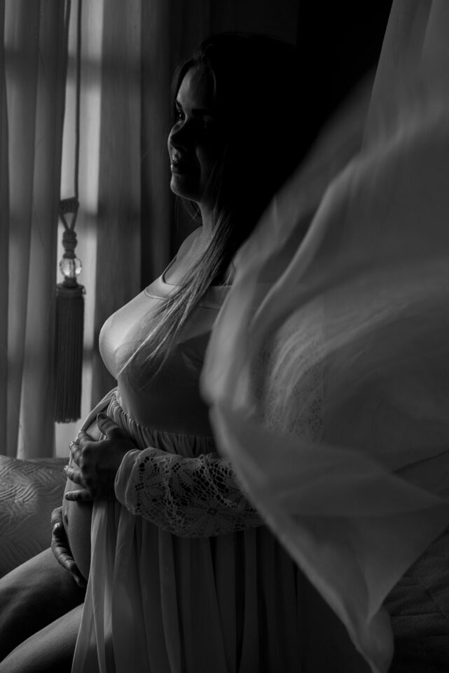 Ensaio de gestante Gabriela, Barra Velha, Balneario Picarras