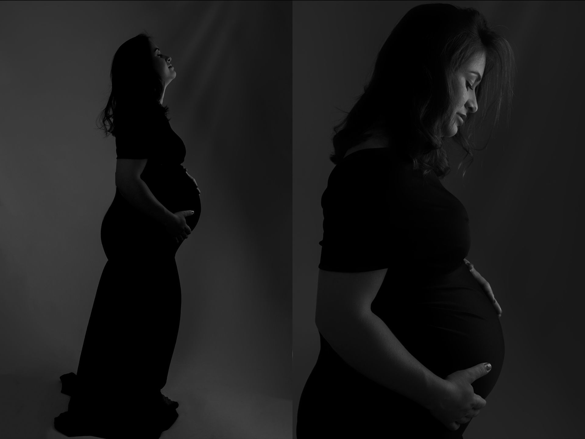 Foto Andressa e Arlei. Ensaio  gestante com Glamour , Romantismo  e Sensualidade, Chapecó. - Imagem 2