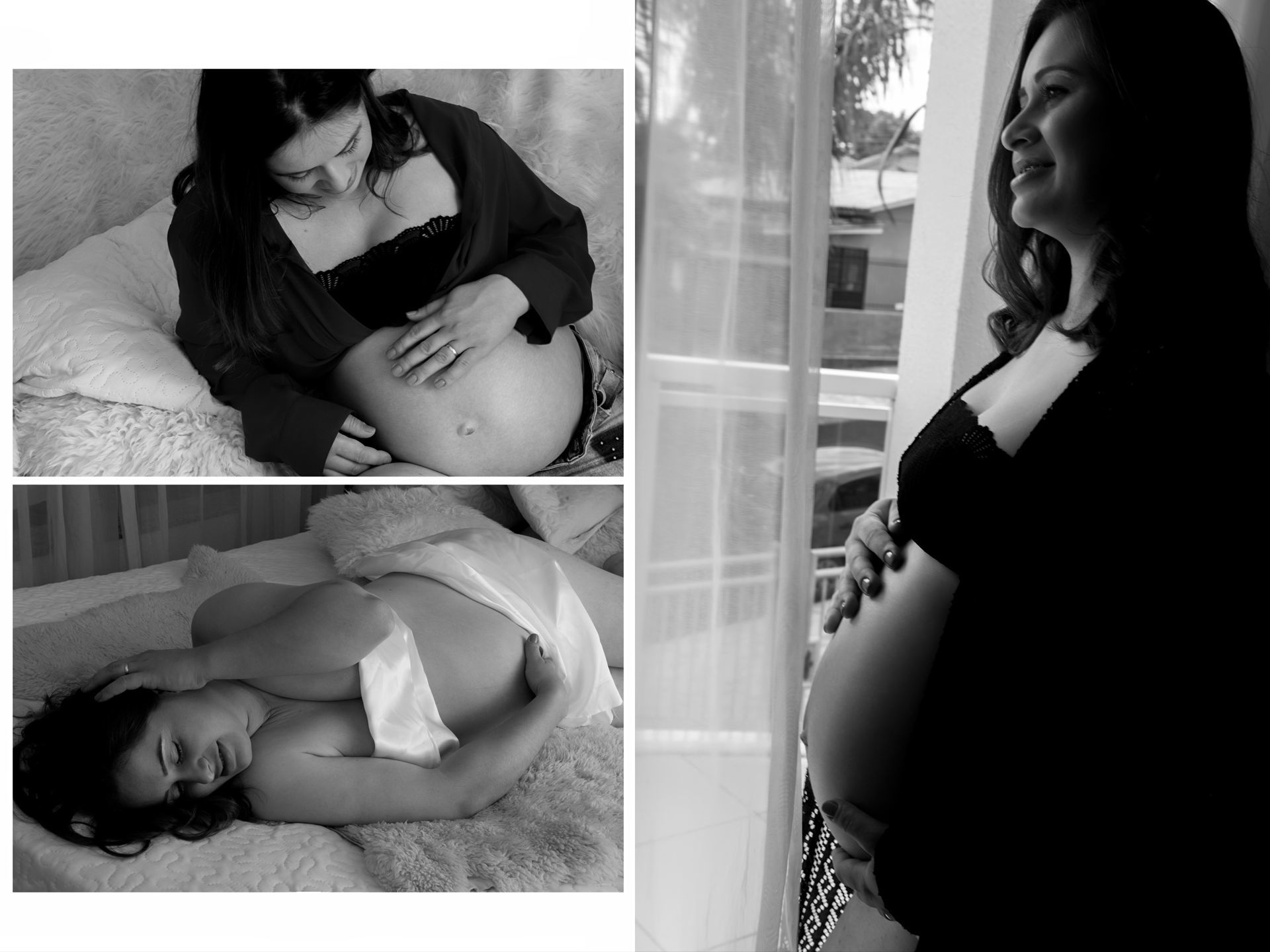 Foto Andressa e Arlei. Ensaio  gestante com Glamour , Romantismo  e Sensualidade, Chapecó. - Imagem 8