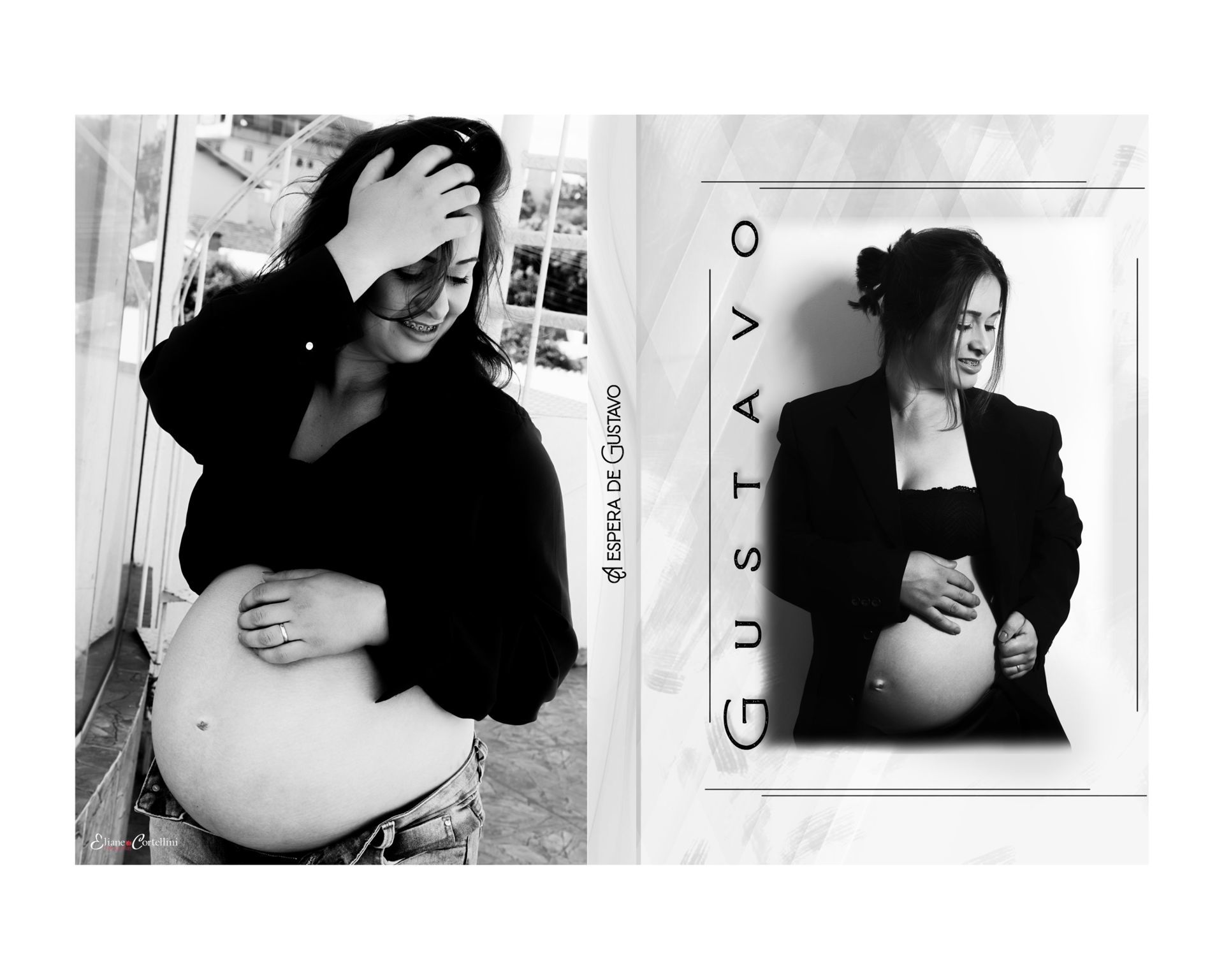 Foto Andressa e Arlei. Ensaio  gestante com Glamour , Romantismo  e Sensualidade, Chapecó. - Imagem 0