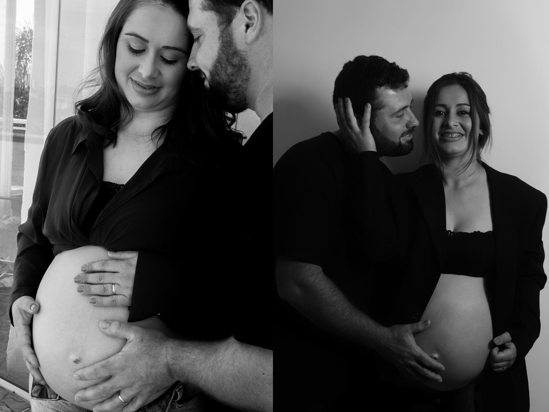 Foto Andressa e Arlei. Ensaio  gestante com Glamour , Romantismo  e Sensualidade, Chapecó. - Imagem 18