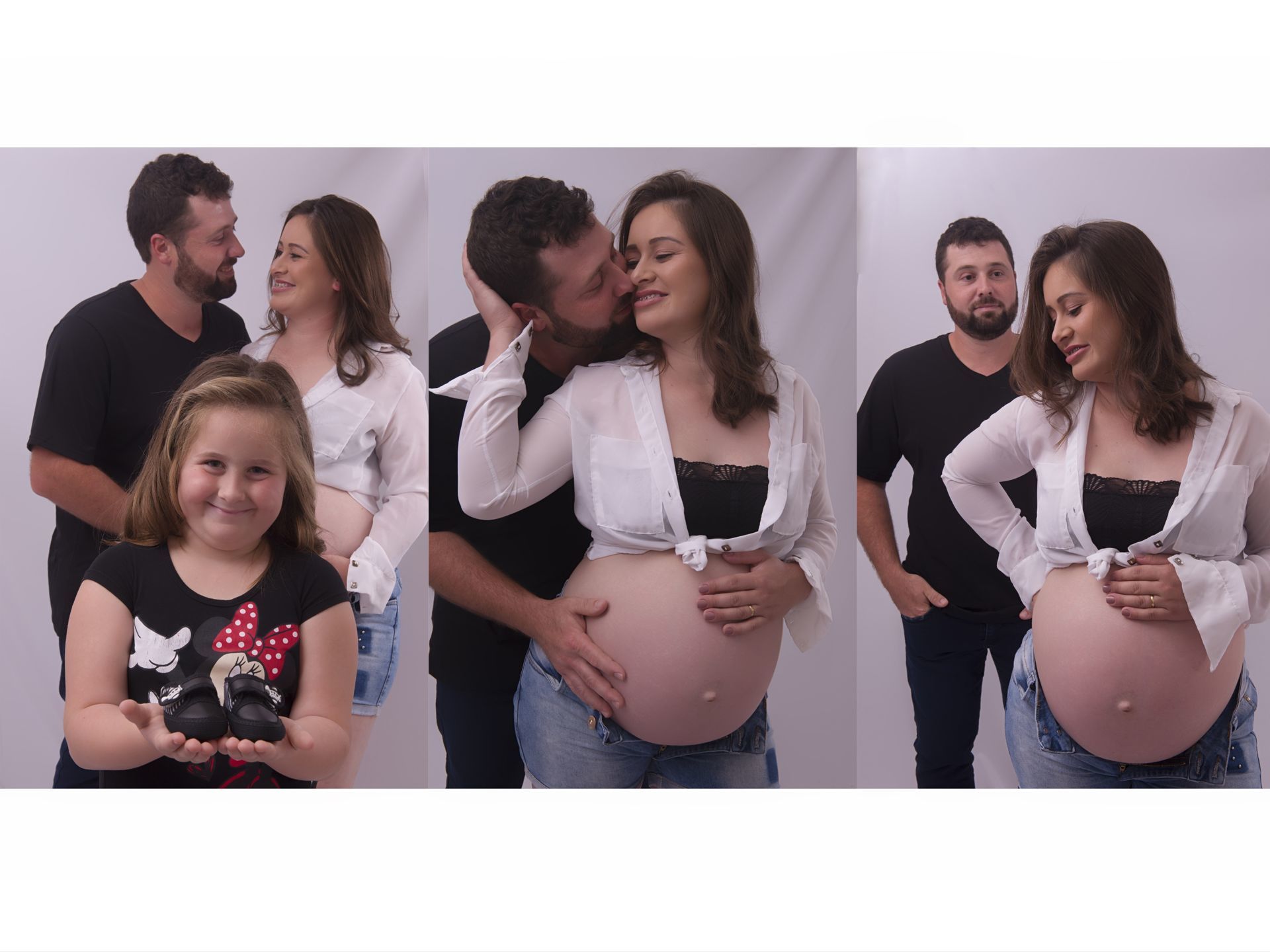 Foto Andressa e Arlei. Ensaio  gestante com Glamour , Romantismo  e Sensualidade, Chapecó. - Imagem 10