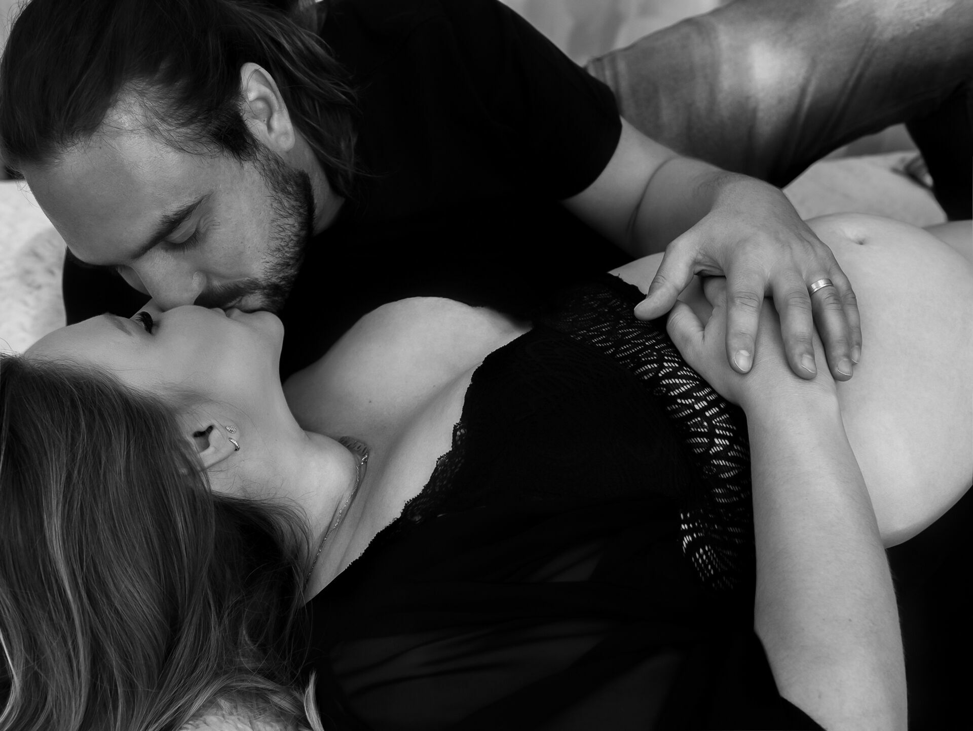 Foto Ensaio  gestante Danieli com Glamour , Romantismo  e Sensualidade, Chapecó. - Imagem 11