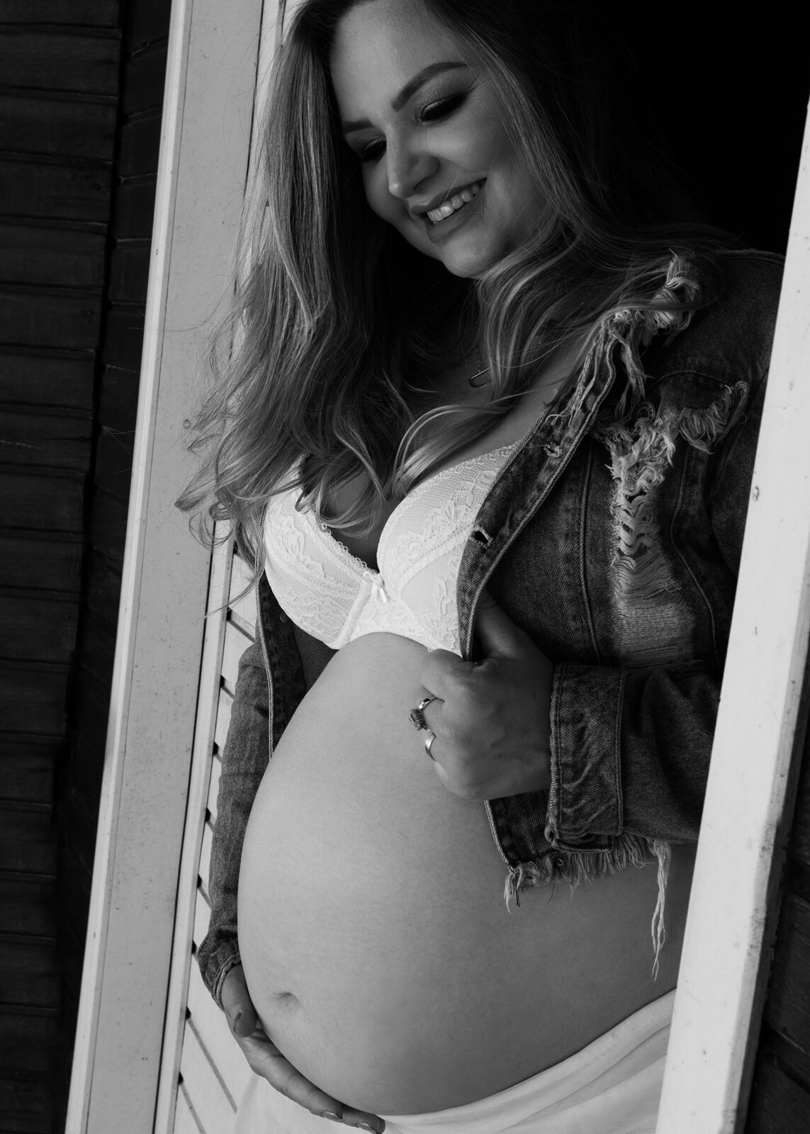 Foto Ensaio  gestante Dani com Glamour , Romantismo  e Sensualidade, Chapecó. - Imagem 8