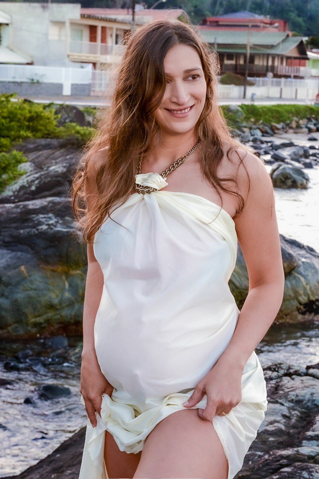 Foto Ensaio gestante Raiana / Balneario Picarras , Barra Velha - Imagem 3