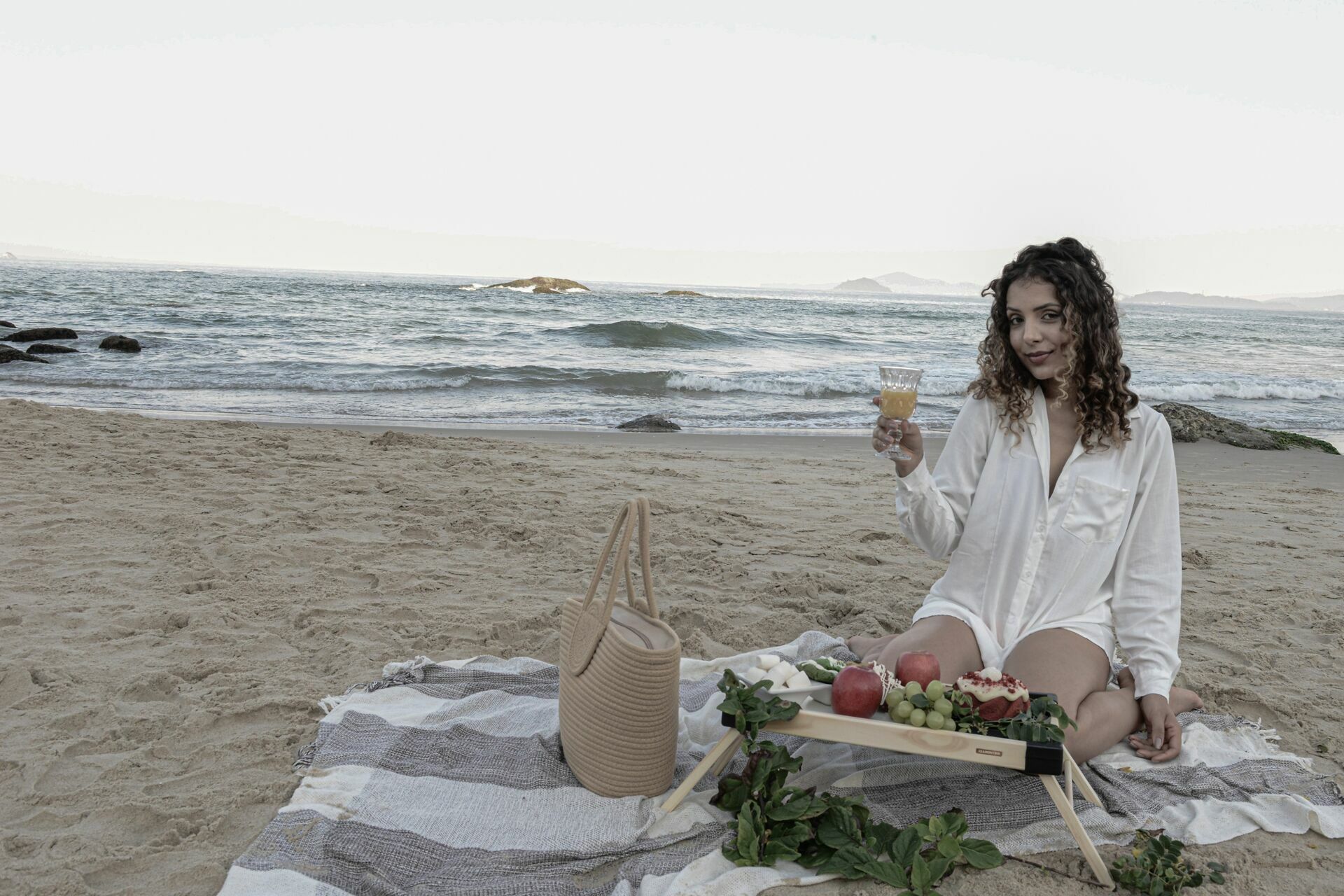 Foto Edriane Piquenique na praia, Barra Velha - Imagem 17