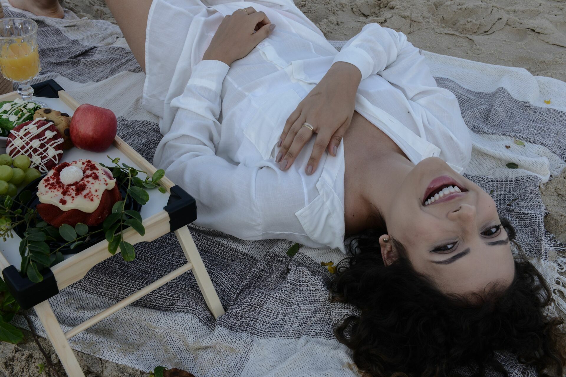 Foto Edriane Piquenique na praia, Barra Velha - Imagem 12