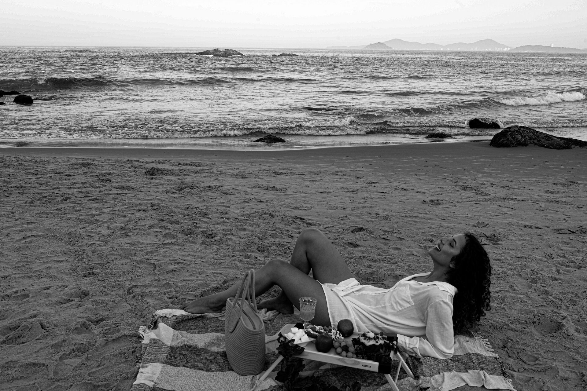 Foto Edriane Piquenique na praia, Barra Velha - Imagem 9