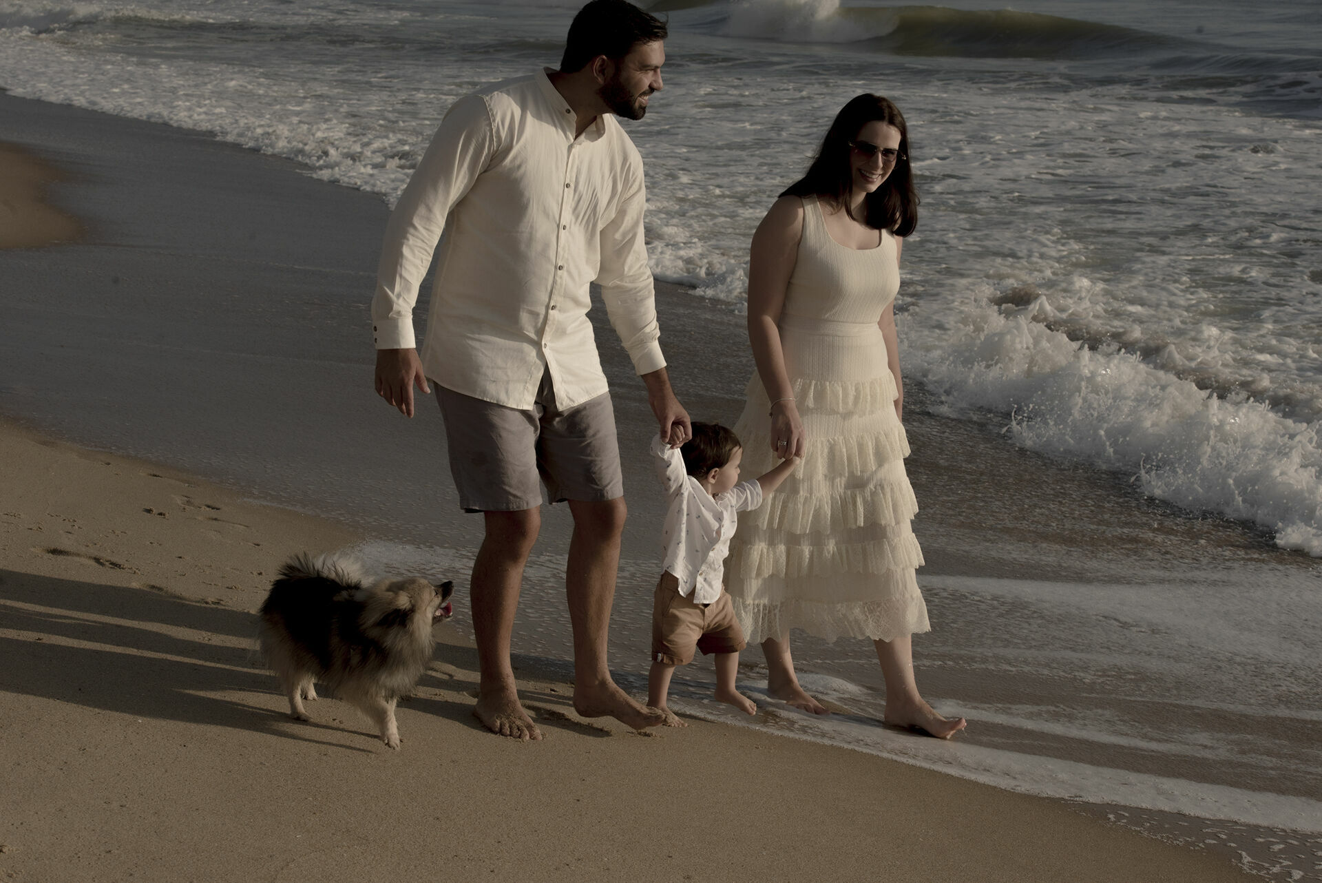 Foto Familia na praia, piquenique Barra Velha , Picarras - Imagem 2