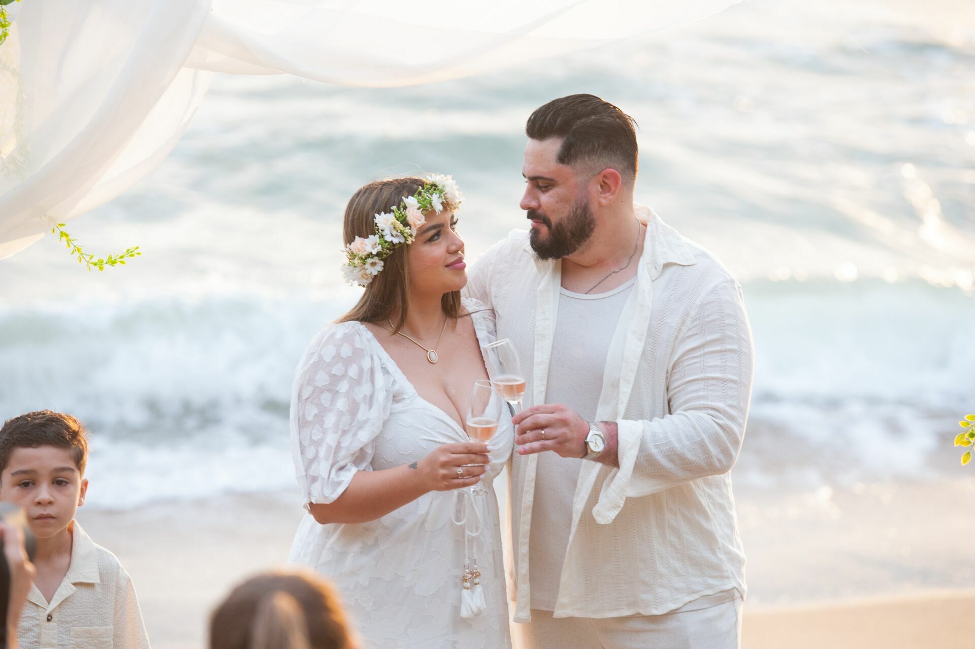 Foto Renovaçao de votos na praia - Imagem 0