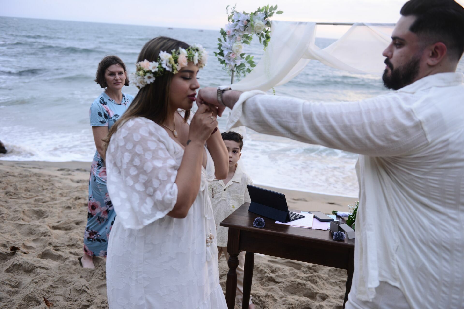 Foto Renovaçao de votos na praia - Imagem 6