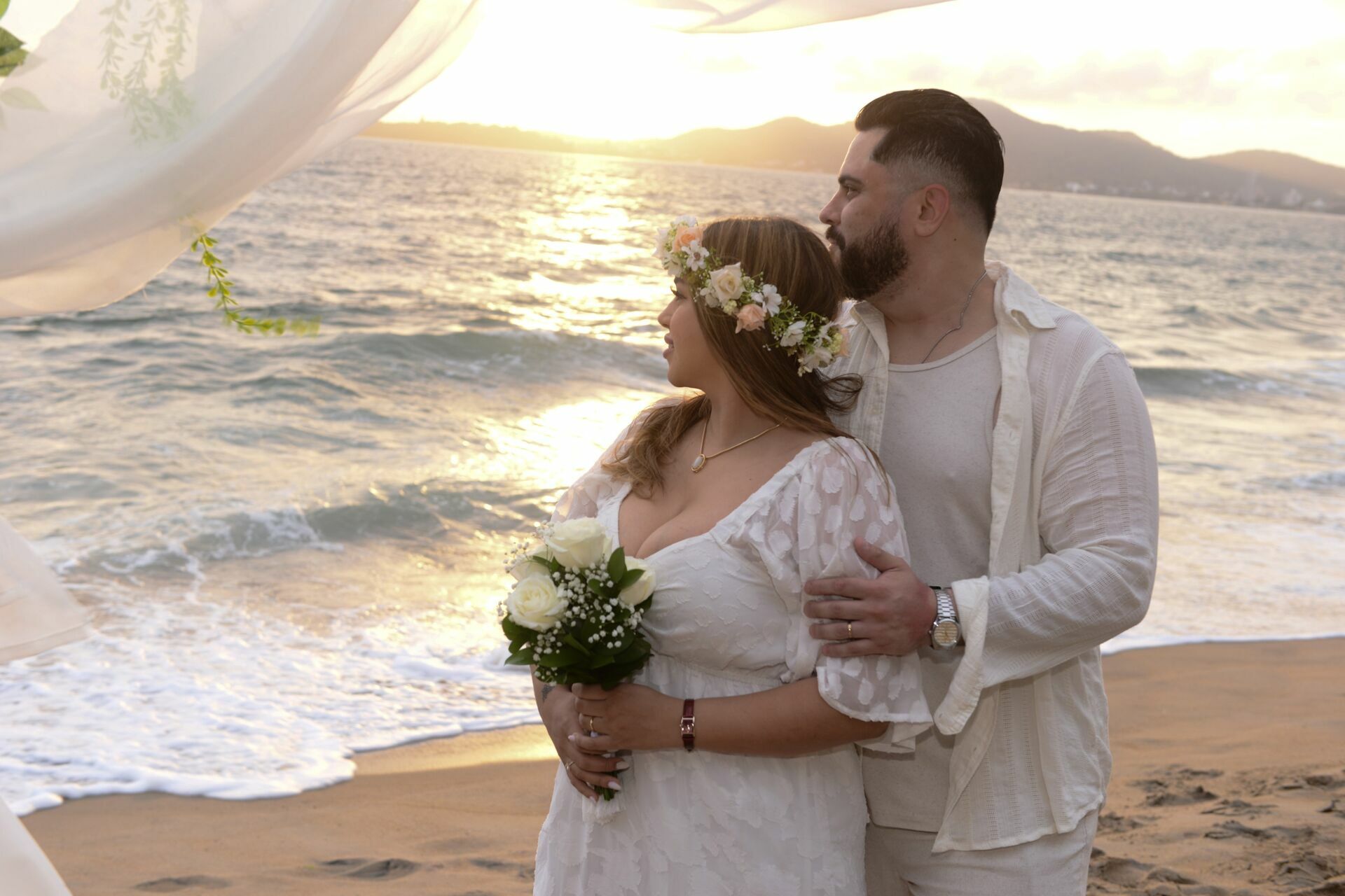 Foto Renovaçao de votos na praia - Imagem 12
