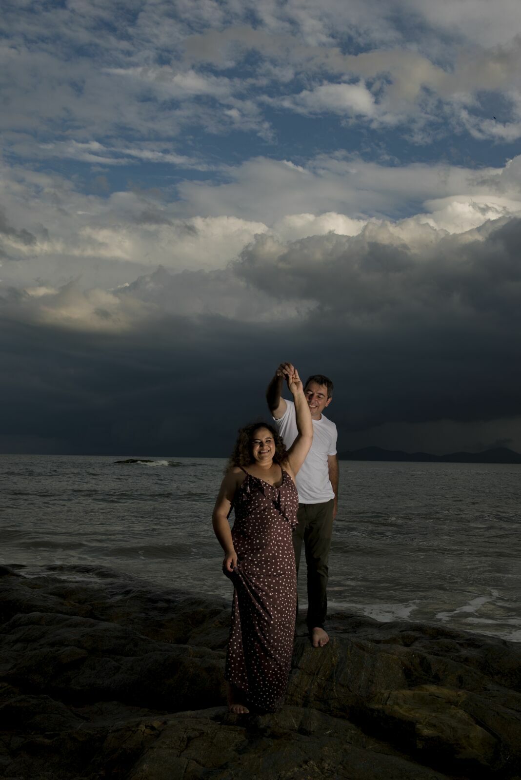 Foto Ensaio pre wedding Barra Velha , Balneario Picarras, praia - Imagem 0