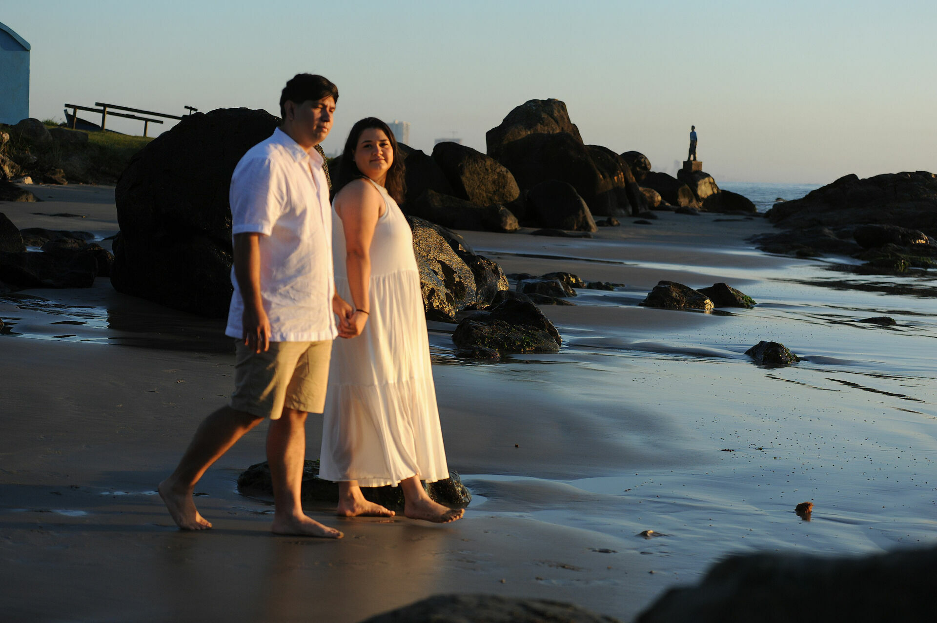 Foto Ensaio pre wedding Barra Velha , Balneario Picarras, Praia. - Imagem 5