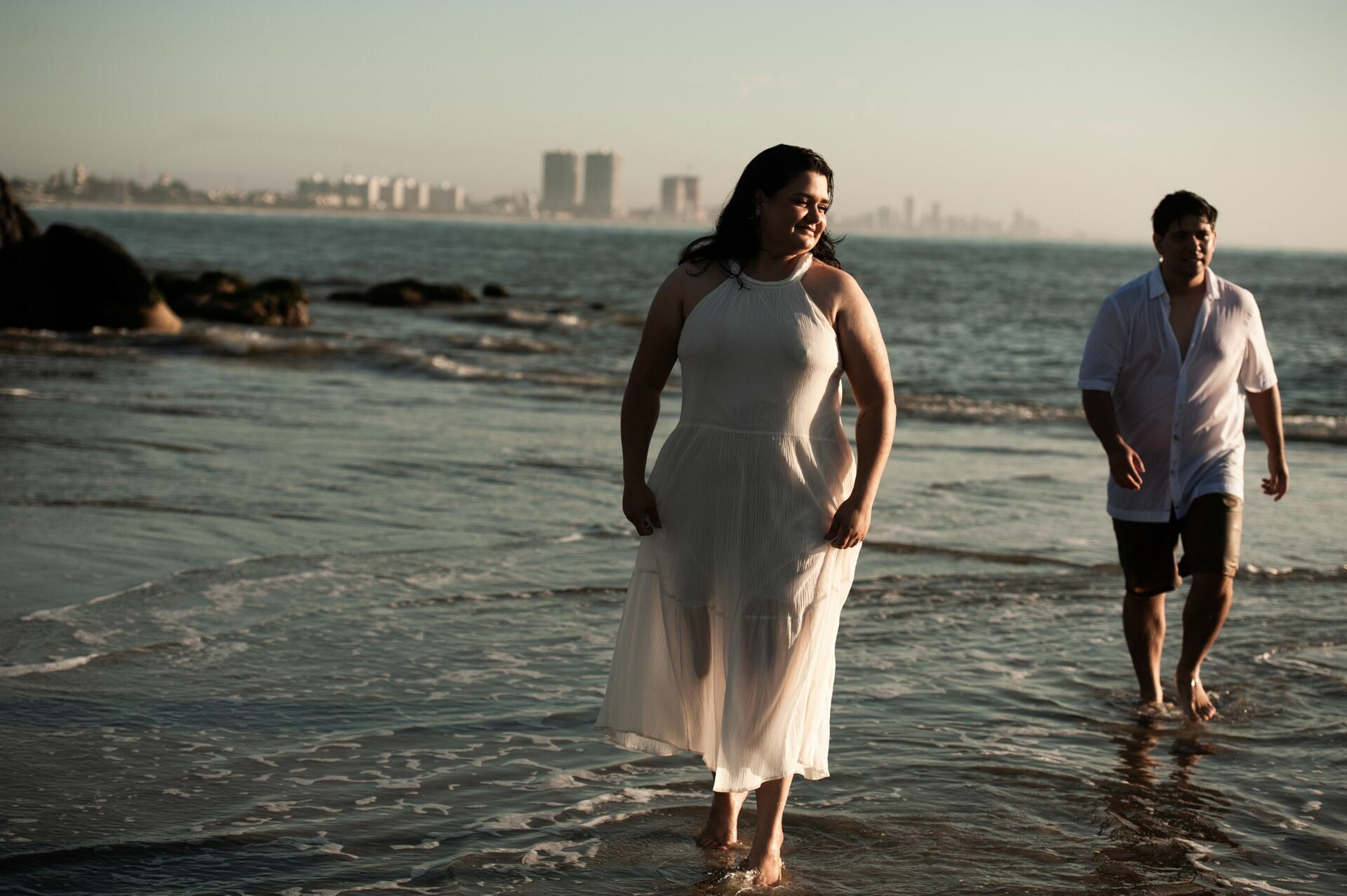 Foto Ensaio pre wedding Barra Velha , Balneario Picarras, Praia. - Imagem 1