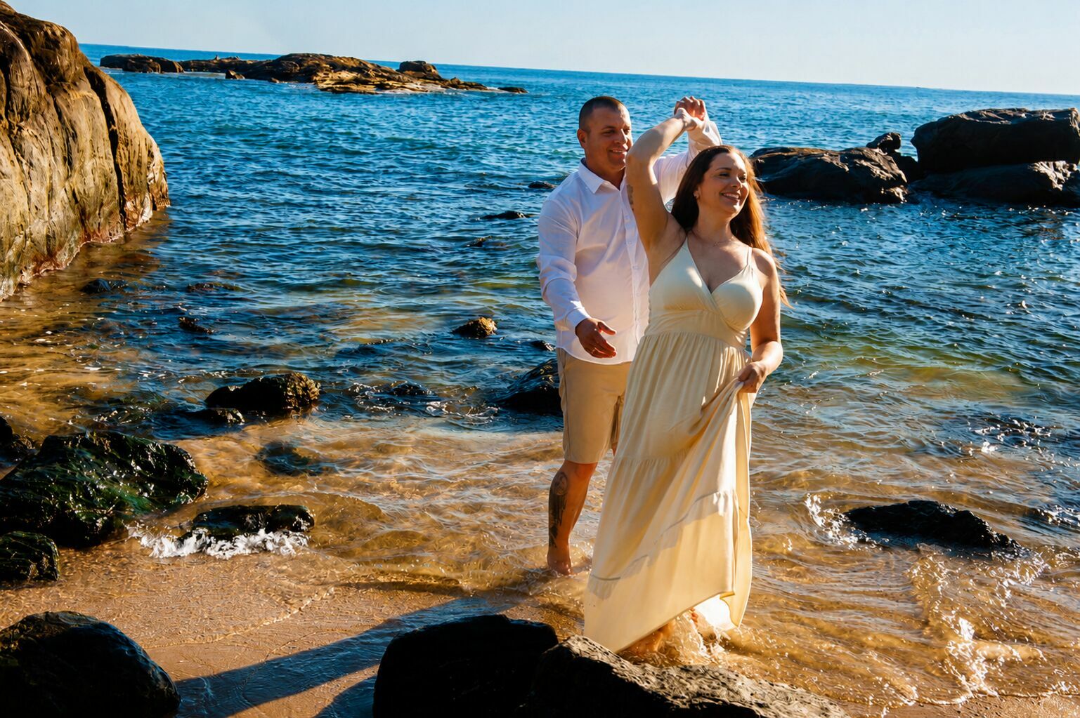 Foto Ensaio pre wedding Barra Velha , Praia. - Imagem 2